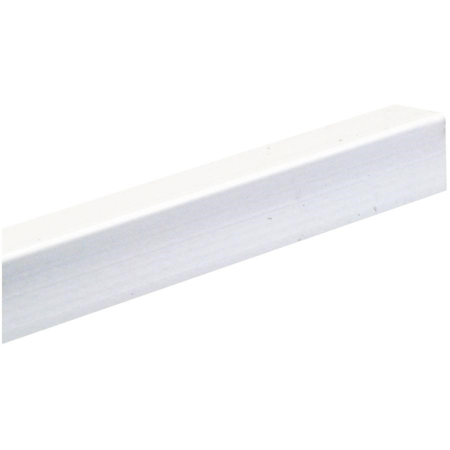 Moulure de coin autoadhésive en PVC blanc de 1/2 po x 8 pi