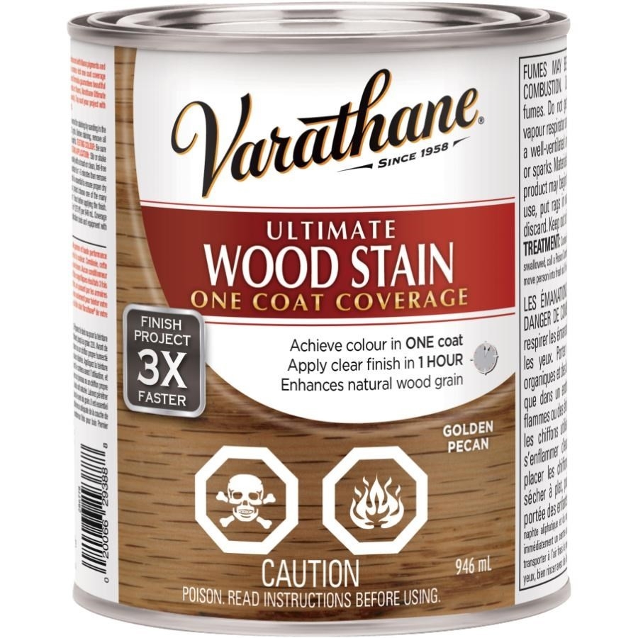 Poza Pacane Teinture à l'alkyde pour bois Ultime, pacane doré, 946 ml