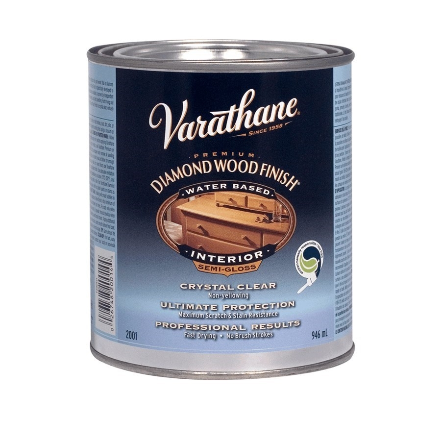 Peinture et apprêt d’intérieur de qualité supérieure fini semi-lustré, base 2, 946 ml main image 1