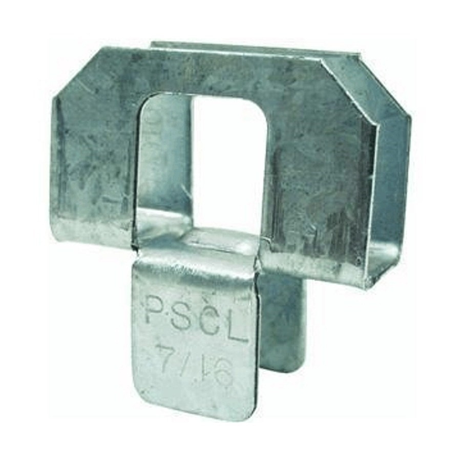 Paquet de 250 attaches galvanisées de calibre 20 pour toit, 7/16 po