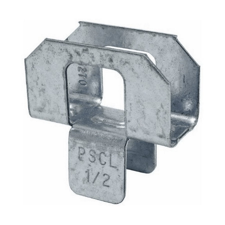 Paquet de 250 attaches galvanisées de calibre 20 pour toit, 1/2 po