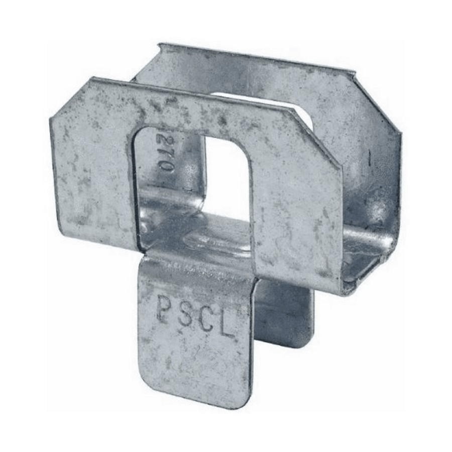 Paquet de 50 attaches galvanisées de calibre 20 pour toit, 5/8 po