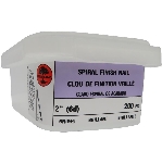 Paquet de 200 clous de finition en spirale Ardox de 2 po