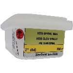 Paquet de 200 clous en spirale Ardox de 2 po galvanisés à chaud