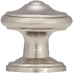 Bouton d'armoire Revitalize de 1-1/4 po, nickel poli