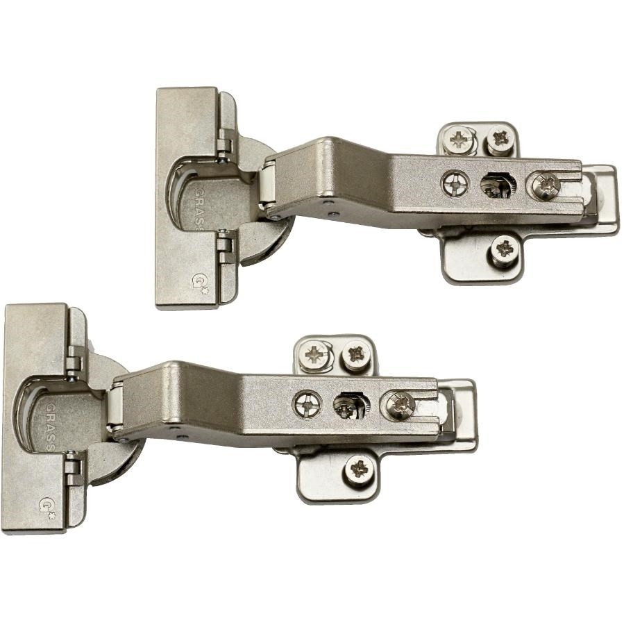 Paquet de 2 charnières carrées de 3 po, noir