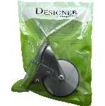 Roulette pivotante de 3 po sur plaque en aluminium, avec frein