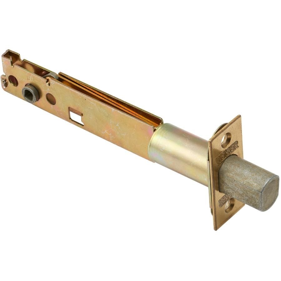 Pêne Dormant à Mortaise Tubulaire Architectural - Inox Satiné Ou Laiton Poli ZLTDA, Pour Portes Modernes