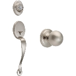 Serrure à clenche pour entrée Augusta/Huntington Smart Key, nickel satiné