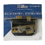 Serrure à mortaise, laiton satiné