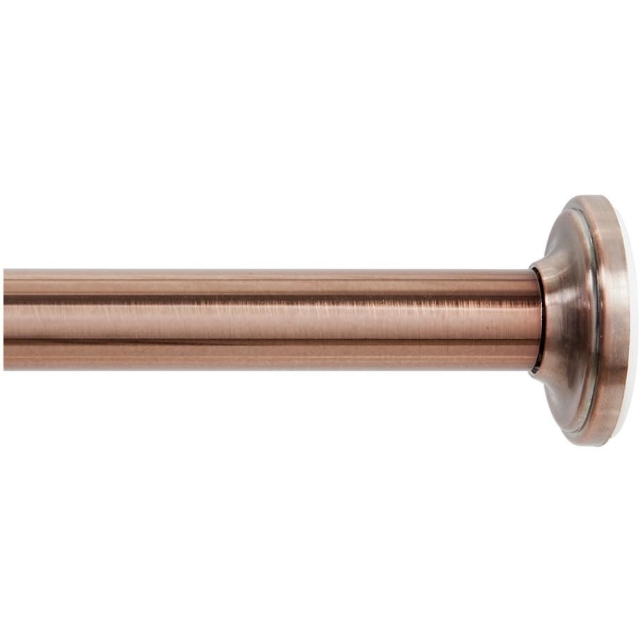 Tringle à ressort Eldridge extensible de 28 po à 60 po pour rideau, bronze huilé