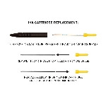 Stylo porte-clés d'Inka, anthracite