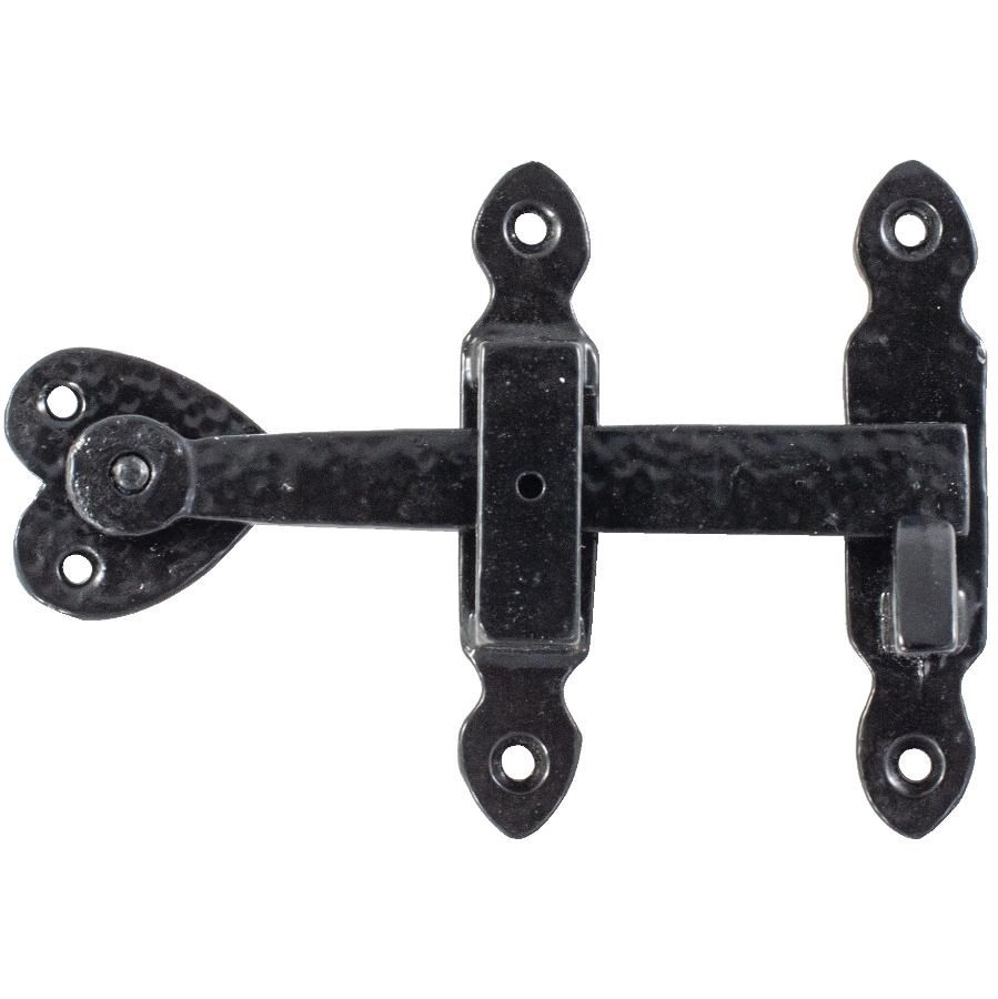 Loquet à Clé En L National Hardware - Acier Noir 8,9 Cm