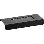 Luminaire solaire à DEL pour plaque d'adresse, noir