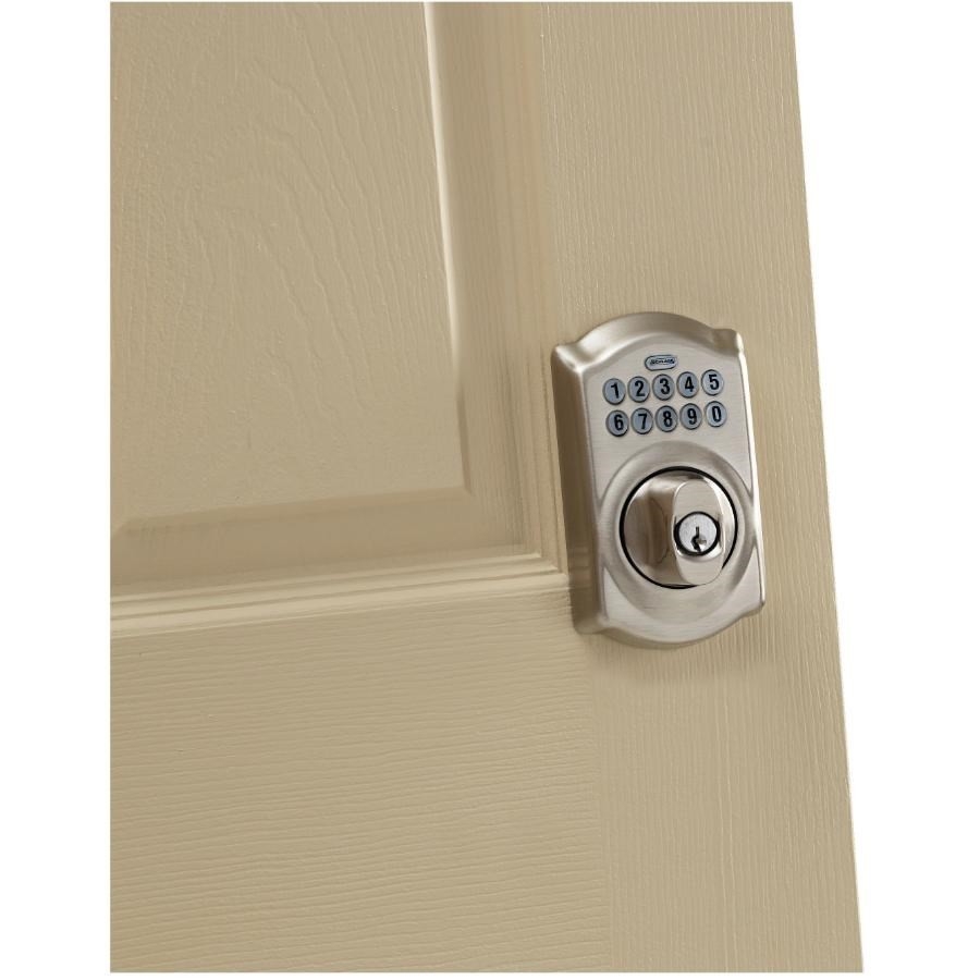 NU-SET Serrure à pêne dormant verrouillable NUSET Kwikset, style Jimmy