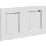 Paquet de 2 portes d'armoire Victoria pour armoire à micro-ondes de 24"