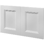 Paquet de 2 portes d'armoire Victoria pour armoire à micro-ondes de 24"