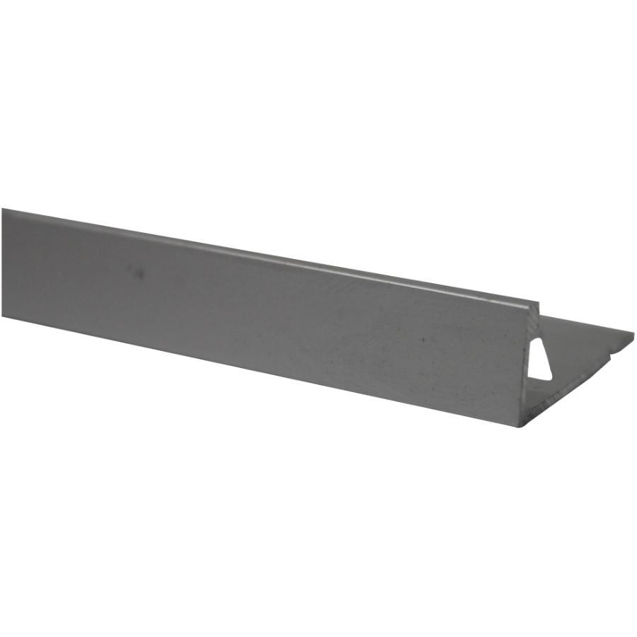 Prova - Bordure ronde pour carreaux en aluminium anodisé satin or 1/4