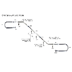 Connecteur de capuchon de 6 po pour main courante en aluminium satiné Quick Kit