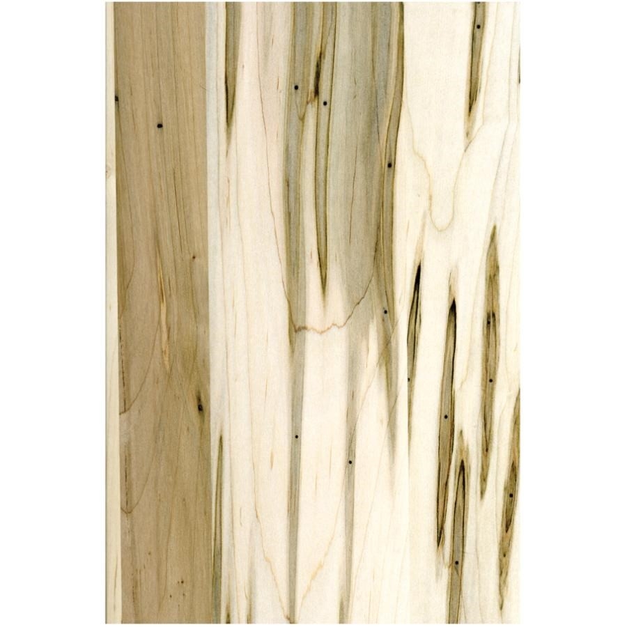 Plaque Décorative En érable Oeil D'oiseau - Bois Lourd Canadien - 16 X 2-9/16 X 3/16