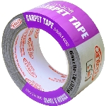 Ruban double face extra fort pour tapis d'extérieur, 48 mm x 10 m