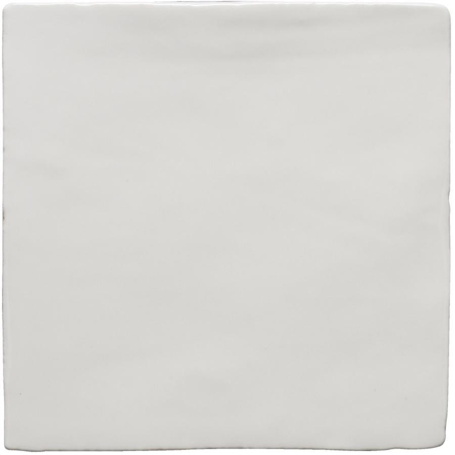 Paquet de 30 carreaux muraux en céramique blanc Bianco brillant Fes de 5 po x 5 po, 5,21 pi2