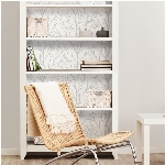 Papier-peint peler-coller à motif de cimes d'arbres, 20,5 po x