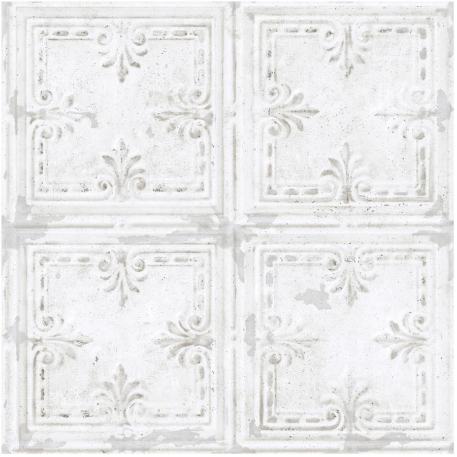 Carrelage De Tapis 24 X 24 Cm - 15 Pièces Peel And Stick, Gris Clair, Neuf