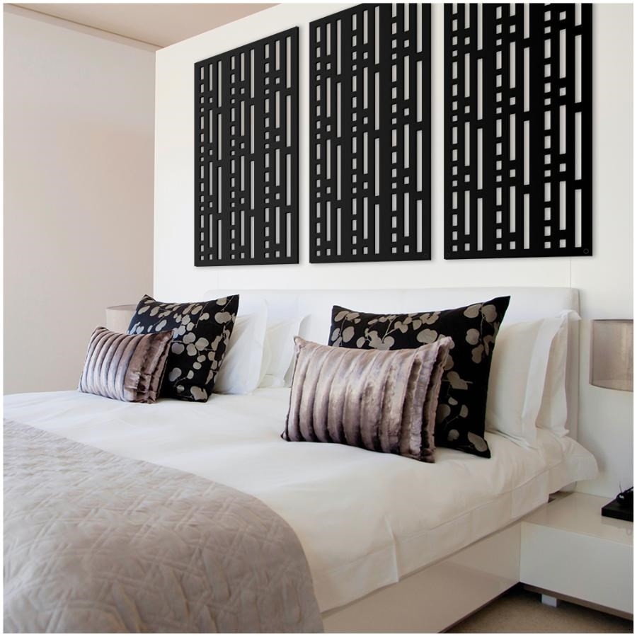 Panneau d coratif morse de 2 pi x 4 pi noir