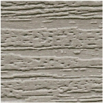 Treillis d'intimité en vinyle de 4 pi x 8 pi avec motifs de losange, gris