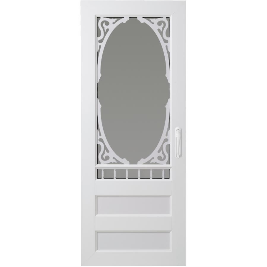 Contre-porte Winchelsea en PVC de 36 po x 80 po, blanc