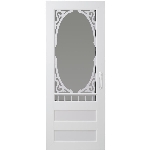 Contre-porte Winchelsea en PVC de 36 po x 80 po, blanc