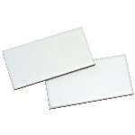 Paquet de 88 carreaux blancs de style métro de 3 po x 6 po, couvre 11 pieds carrés