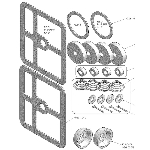 Nécessaire de piston de réparation pour pompe K255