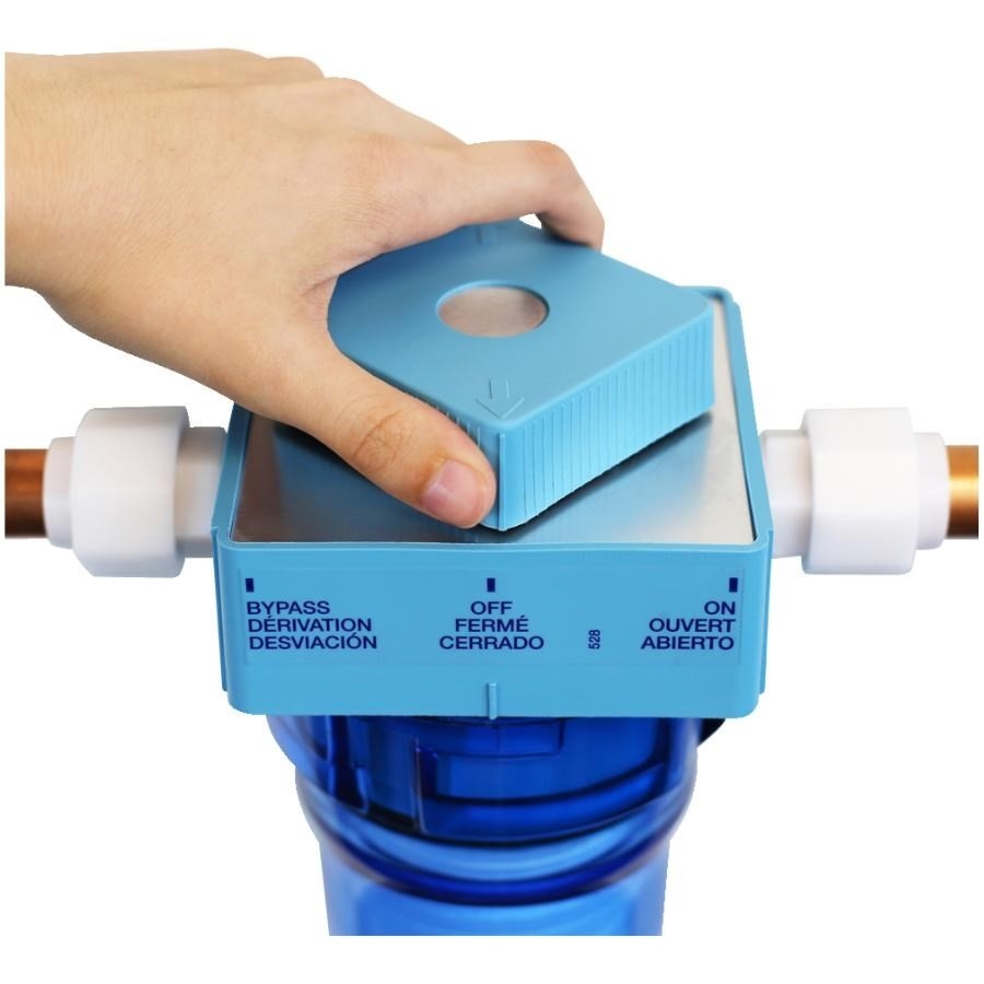 4,5 pouce x 10 pouce Grand Bleu Filtre à eau logement cartouches de 4,5 pouce x 10 pouce Grand Bleu Filtre à eau logement cartouches de