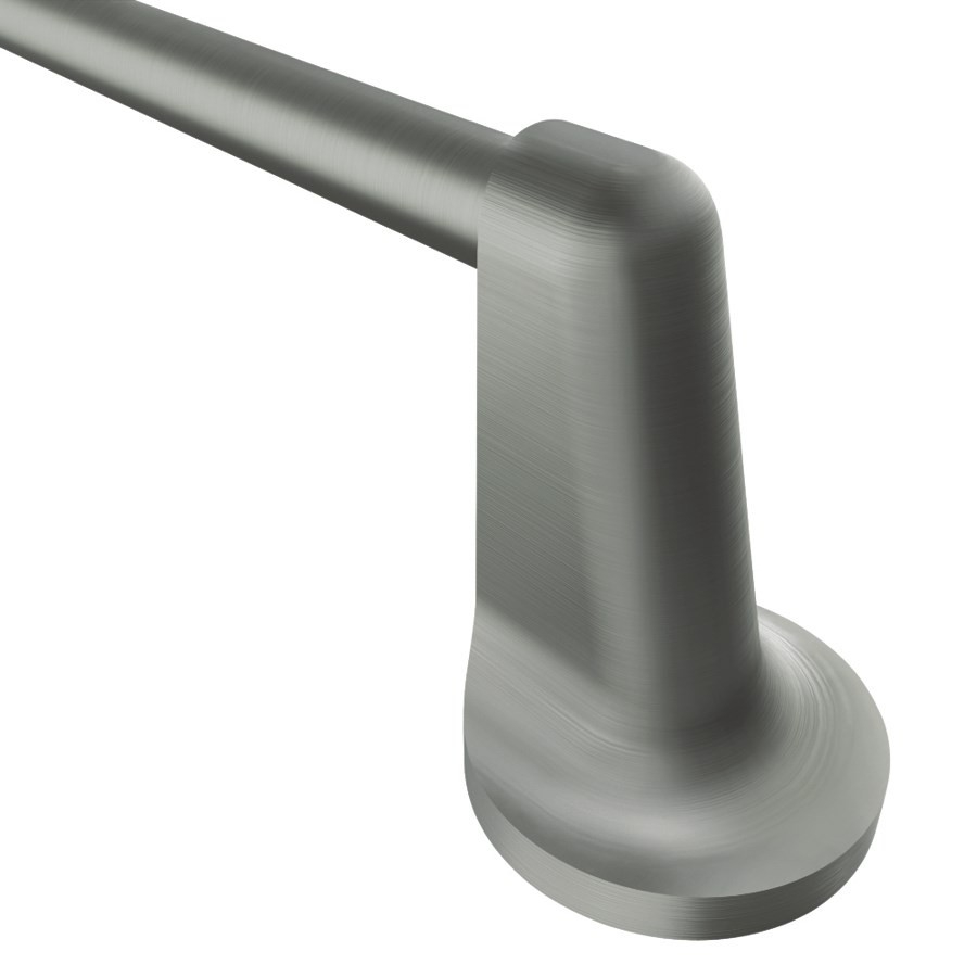 Bodenschatz Nia Barre porte-serviette de toilette fixe, nickel brossé