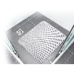 Tapis de baignoire antidérapant Softee blanc, 21 po x 21 po