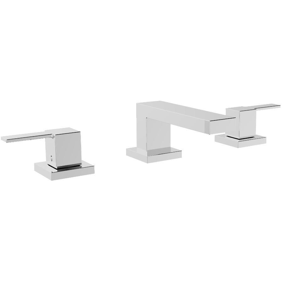 Robinet Quadrato pour lavabo de salle de bain avec drain presto main image 0