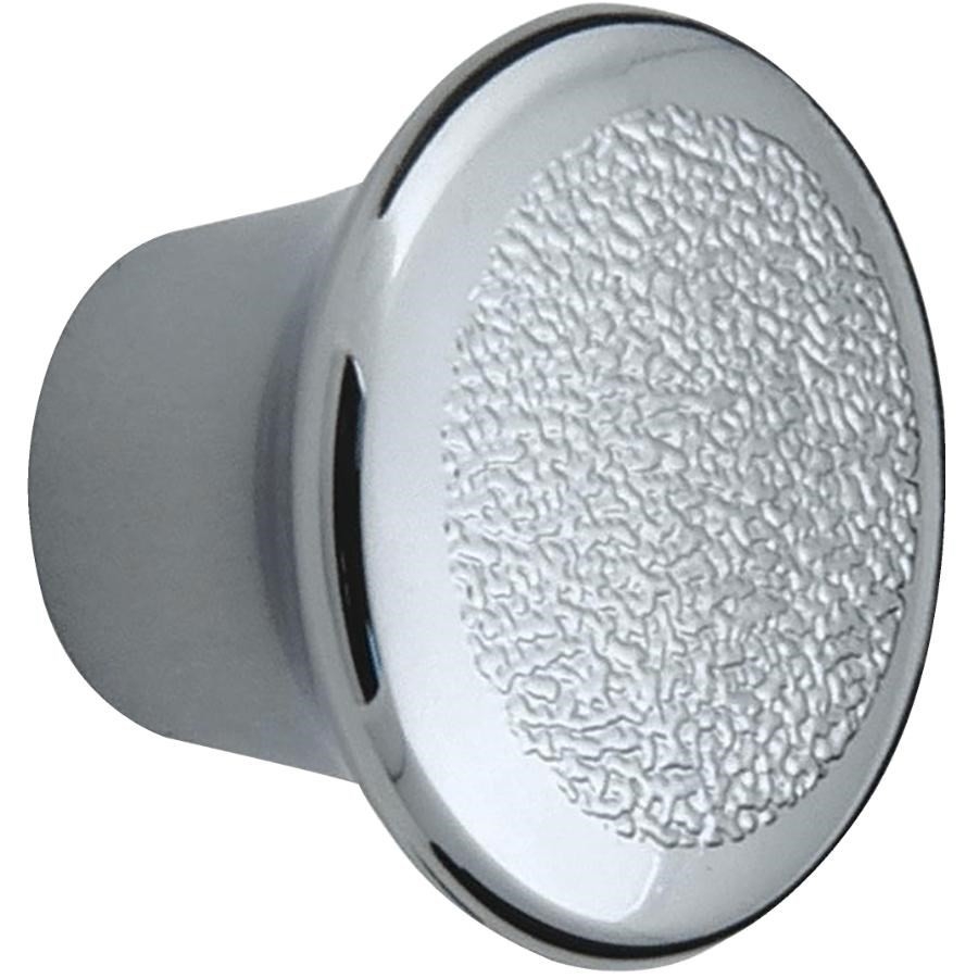 Bouton Rotatif Chromé Pour Baignoire - Commande Vidange 75mm