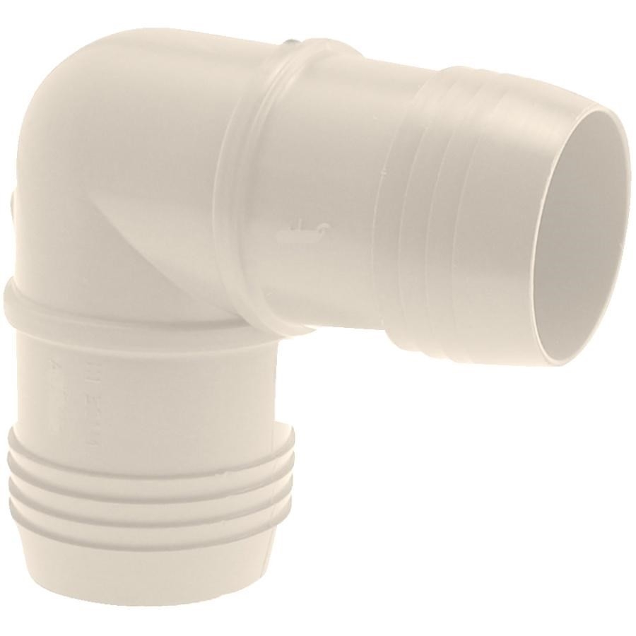 Coude En L Rapide Pour Tuyau Pneumatique - Blanc - Diamètres 4 à 16 Mm OD - Pression Max 1.0 MPa - Pour Polyuréthane/nylon