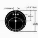 Lavabo Cranada blanc de 18 po