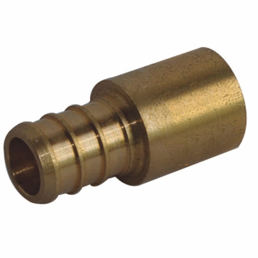 Adaptateur en laiton de 3/4 po PEX à insérer x 3/4 po à insérer