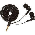 Écouteurs-boutons de 3,5 mm, couleurs variées