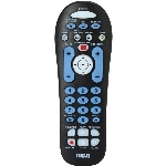 Télécommande universelle pour 3 appareils, piles incluses