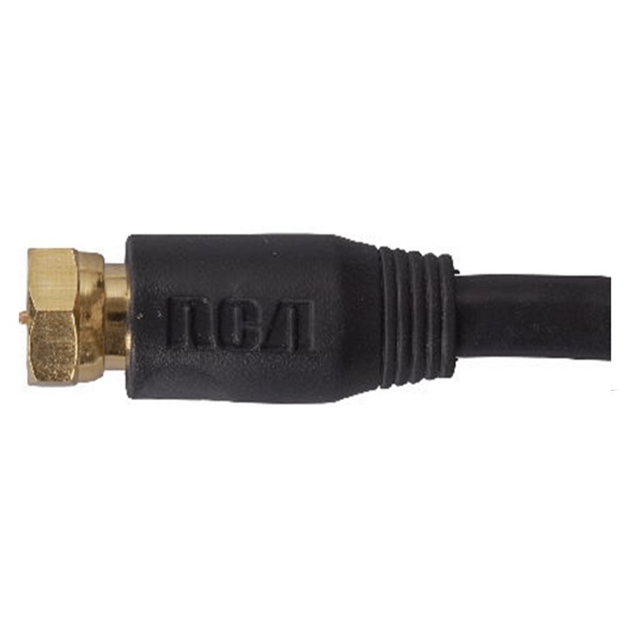 Câble coaxial RG6 pour l'intérieur ou l'extérieur avec connecteur de 15