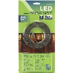 Ruban lumineux flexible à DEL pour l'extérieur et l'intérieur, 2 m