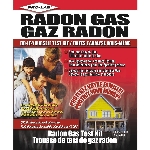 Trousse de dépistage de radon à long terme à faire soi-même
