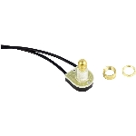 Interrupteur rotatif, laiton