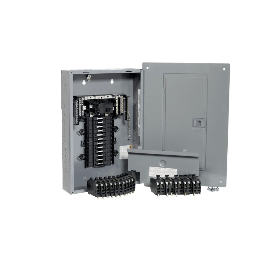 Panneau de distribution de 100 A et 24 espaces avec disjoncteur