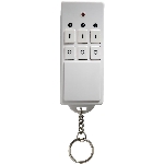 Télécommande sans fil pour l'intérieur avec 3 prises